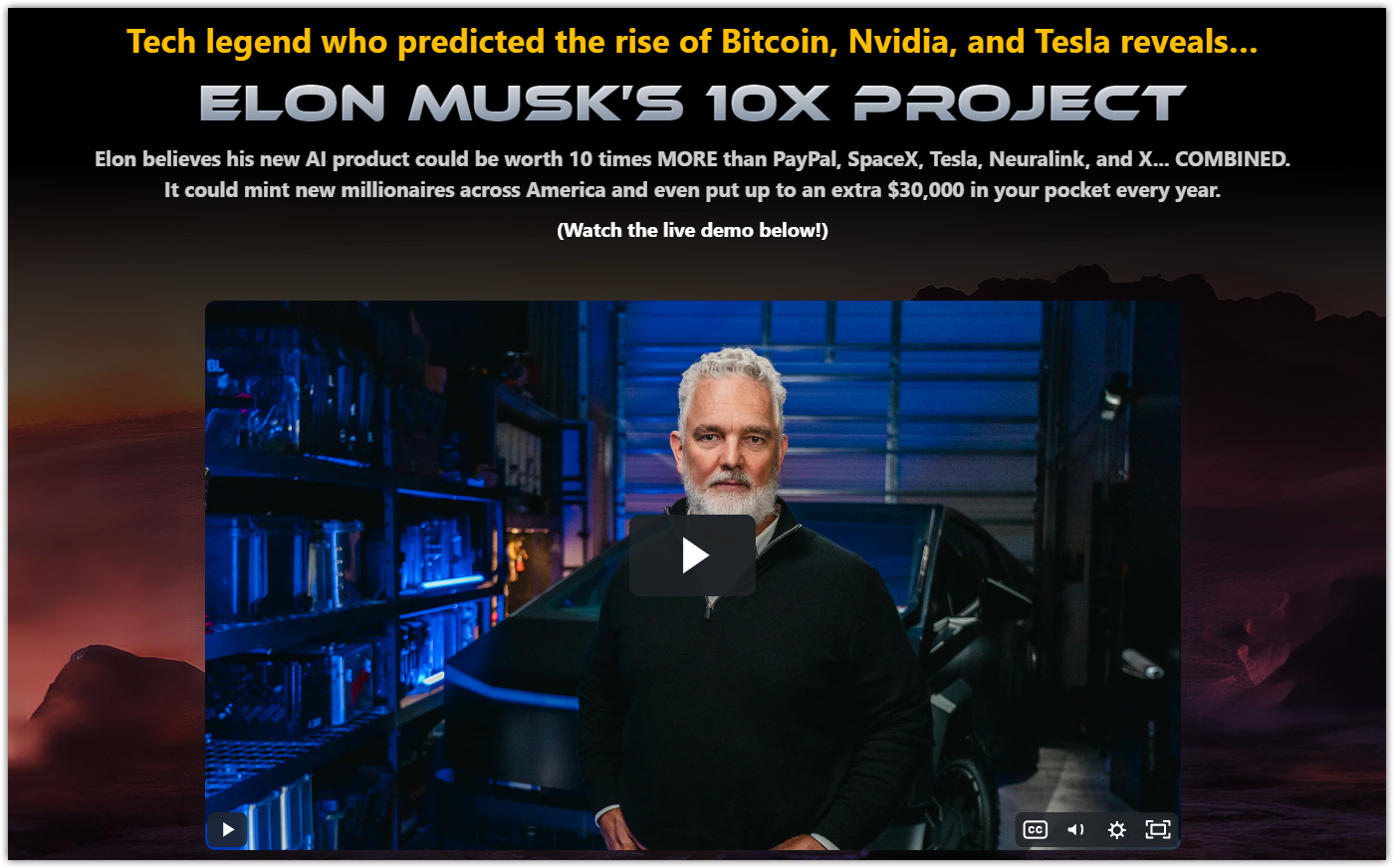 Jeff Brown Elon Musk 10x Project