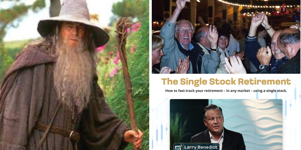 Larry Benedict’s Single Stock (One Ticker) Retirement Strategy